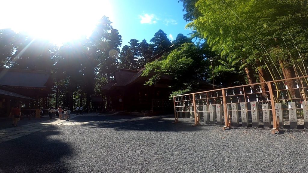 【南陽市熊野大社】パワースポット多数!風鈴飾り期間9月末まで yamagata-kumanotaisha-wind-chime.jpg