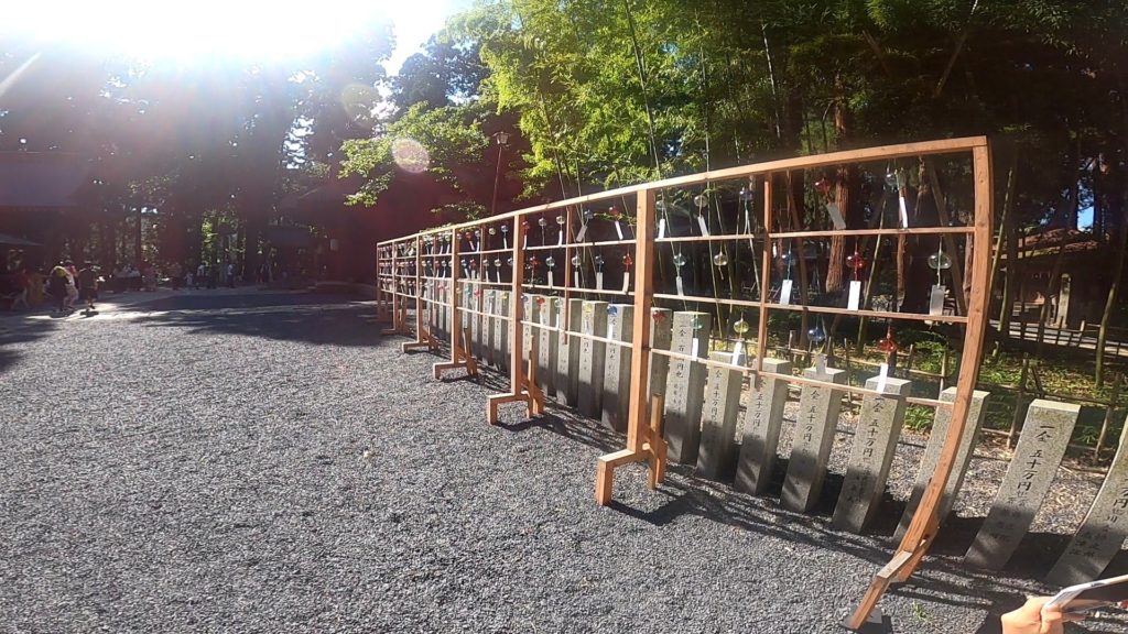 【南陽市熊野大社】パワースポット多数!風鈴飾り期間9月末まで yamagata-kumanotaisha-wind-chime.jpg