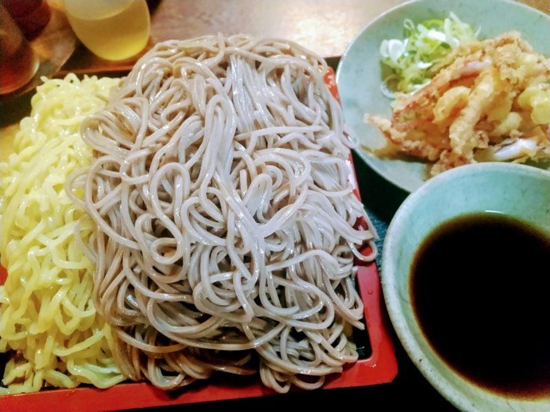 【蕎麦 やま七】七日町で人気のあいもり天!ボリュームがすごい! yamagata-nanokamachi-soba-yamashichi.jpg