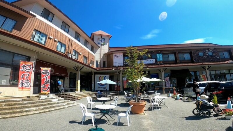 【食事処きくち 板そば】名物ジンギスカン 山形蔵王温泉街高湯通り    Delicious-soba-and-Genghis-Khan-at-Kikuchi-Restaurant-in-Yamagata-Zao-Onsen-Ski-Resort.jpg