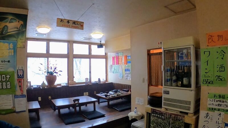 【お食事処とみたや 蔵王温泉】蔵王名物ジンギスカン 山形の肉そば 　 Enjoying-the-famous-Genghis-Khan-at-Tomitaya-Restaurant-in-Yamagata-Zao-Onsen-Ski-Resort.jpg